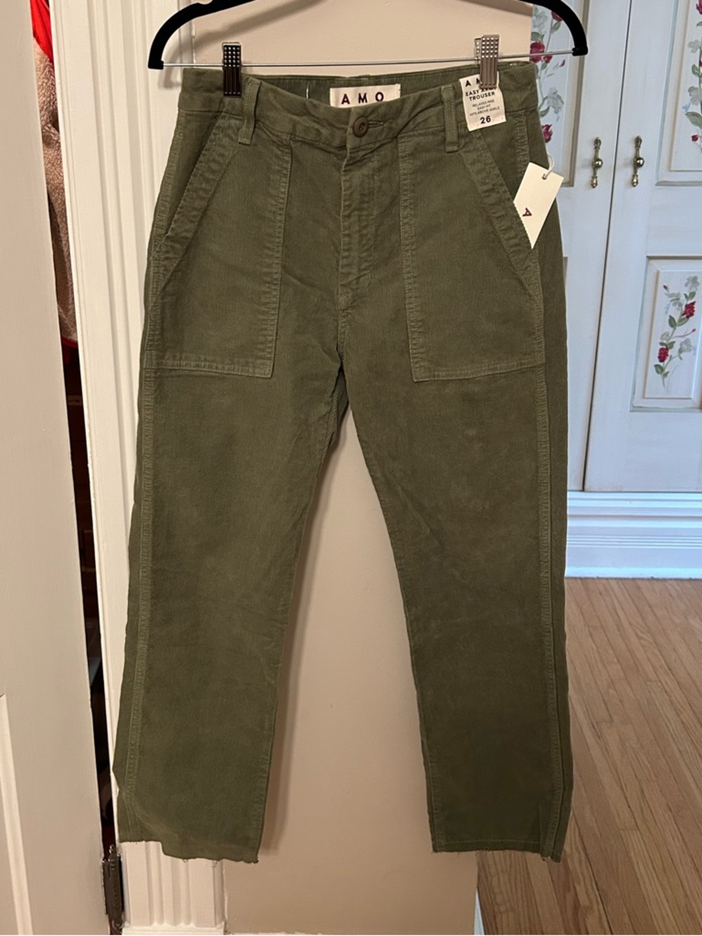 NWT AMO Easy Army Trouser